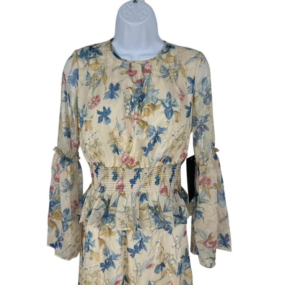 Tuckernuck NEW Lilly of the Valley Matching Set Blouse and Maxi Skirt Size XS - Picture 4 of 9
